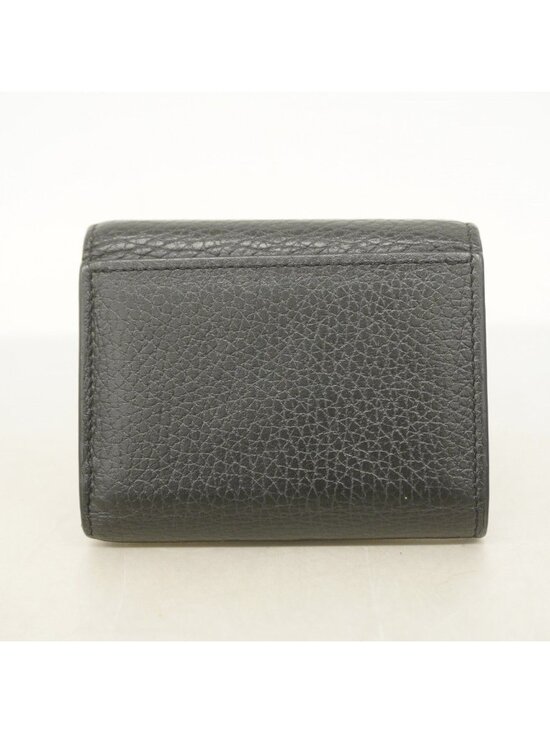 Louis Vuitton Black Taurillon Capucines XS Wallet – Modaselle Louis Vuitton Trifold Wallet Taurillon Portefeuille Capucines XS Noir